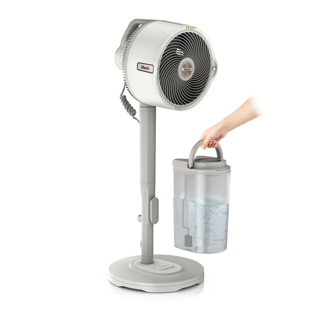 Shark FA300EUWH Flex Breeze ProMist Vezeték nélküli ventilátor vízpermet funkcióval - fehér