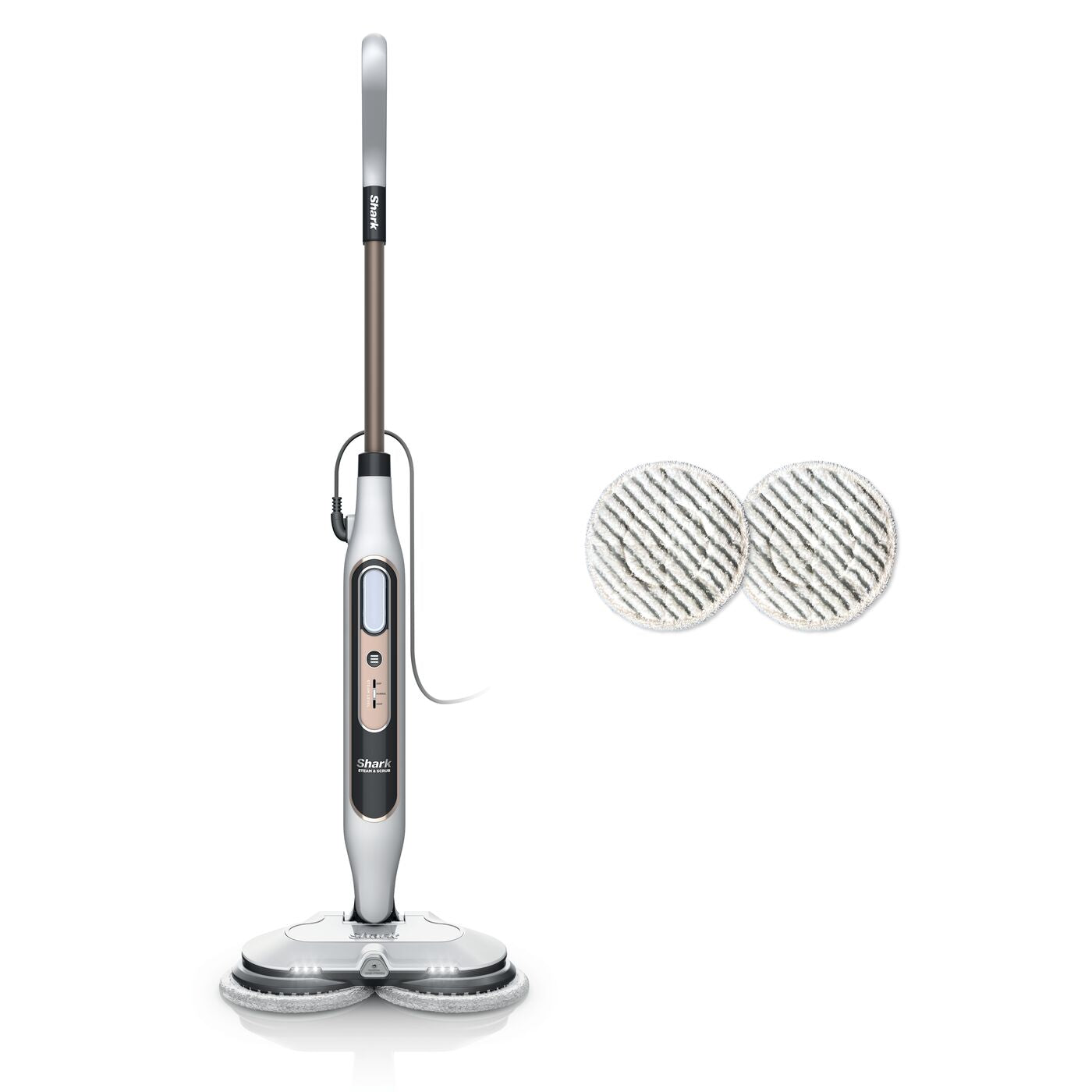 Shark S8201EU Steam & Scrub Gőzmop - 2 forgófej - LED világítás