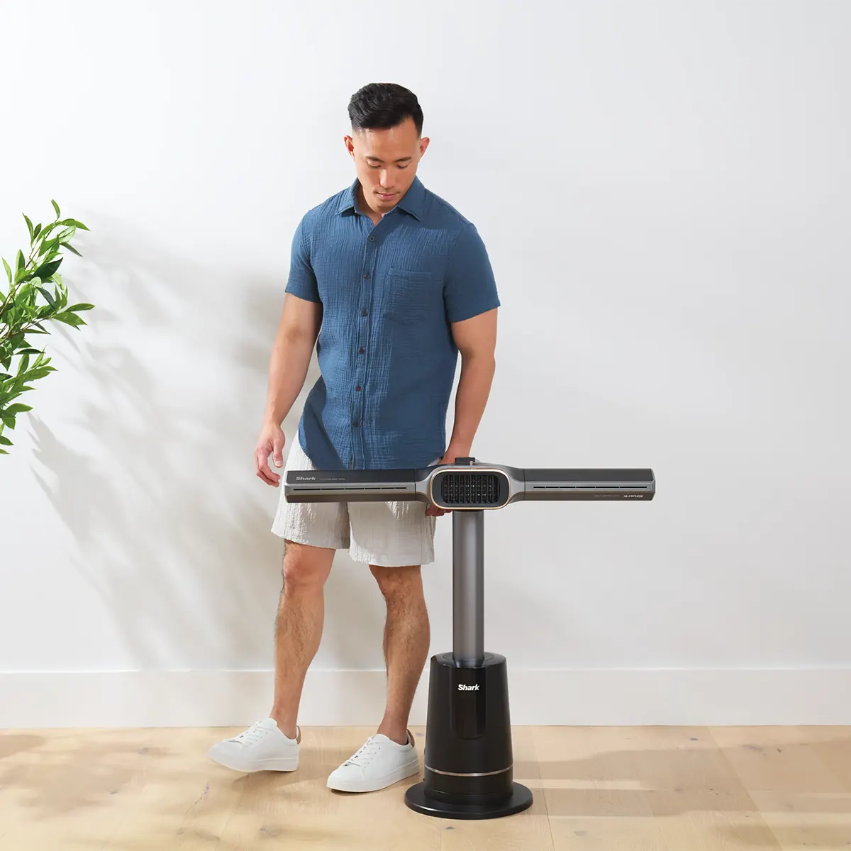 Shark TH200EU TurboBlade 2in1 hűtő-fűtő nagy sebességű lapát nélküli oszlop ventilátor