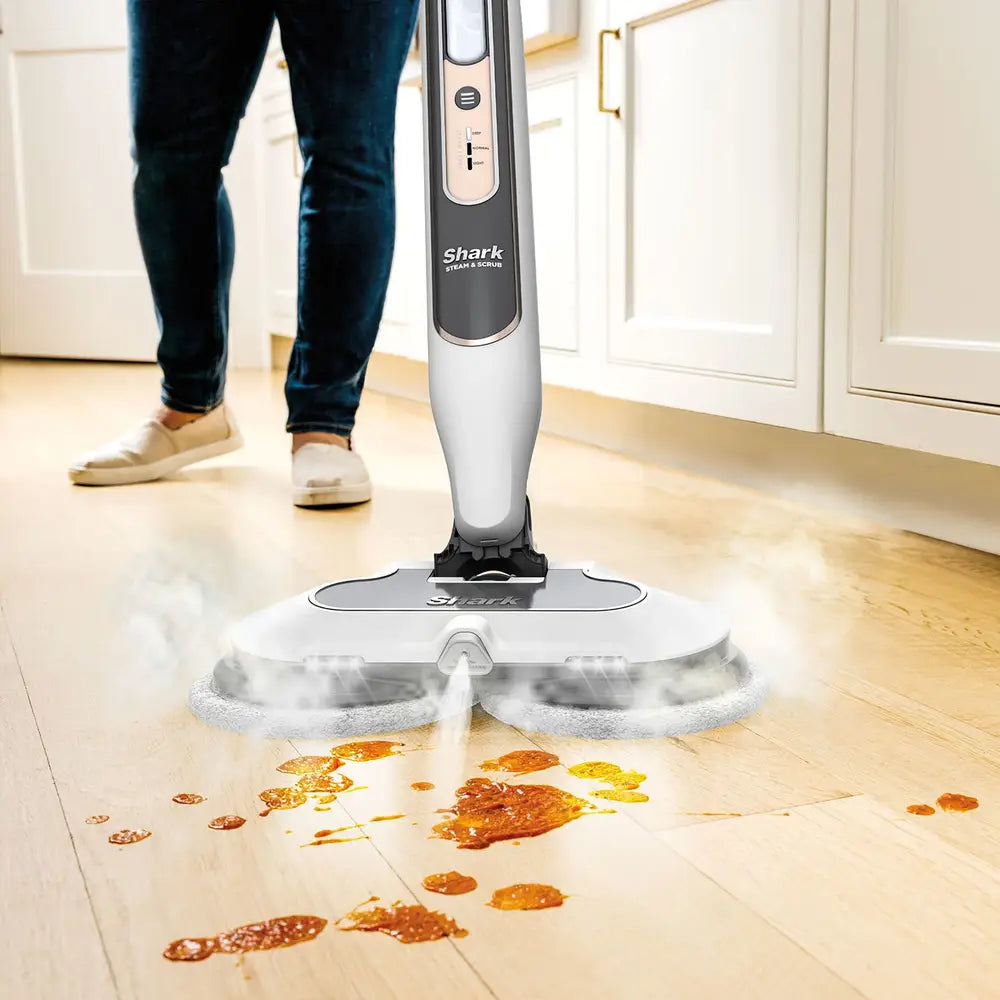 Shark S8201EU Steam & Scrub Gőzmop - 2 forgófej - LED világítás