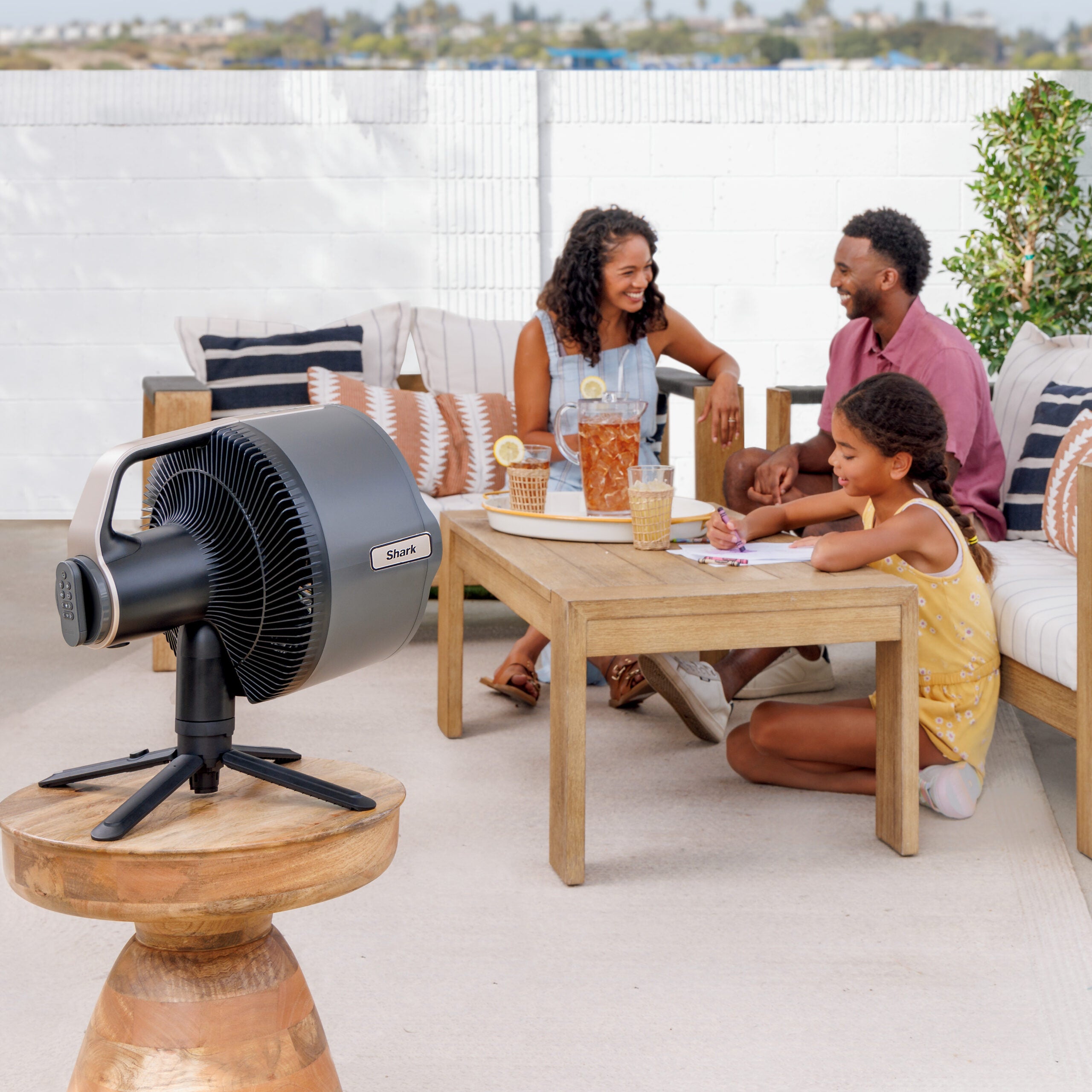 Shark FA300EU Flex Breeze ProMist Vezeték nélküli ventilátor vízpermet funkcióval